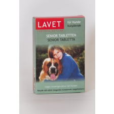 Lavet Senior tabletta kutyáknak vitamin, táplálékkiegészítő kutyáknak