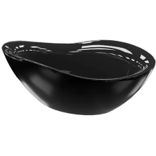 LaVita Reus térben álló kád 179.5x89 cm fekete 5900378345077 kád, zuhanykabin