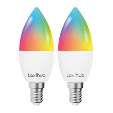 Laxihub LAE14S Tuya okos LED fényforrás E14 4.5W 2db/cs (LAE14S 2db) izzó