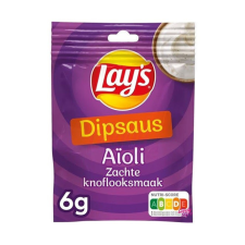  Lays Mix Dipsaus Aioli fűszerezésű mártogatós szósz alap 6g szósz, mártás