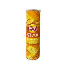  Lays Stax Extra Cheese extra sajtos chips 135g előétel és snack