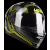 Lazer Integrált motoros sisak Lazer Rafale Darkside fekete-szürke-fluo sárga