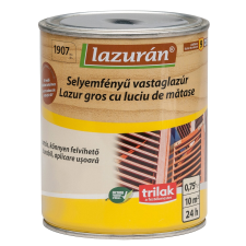 Lazurán vastaglazúr selyemfényű fehér 0,75 l favédőszer és lazúr