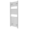 Lazzarini Törölközőszárítós radiátor, 500x803 íves, fehér, Lazzarini Merano