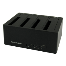 LC POWER LC-DOCK-U3-4B HDD docking station asztali számítógép kellék