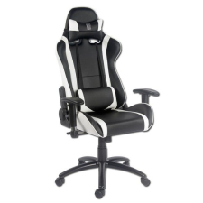 LC POWER LC-GC-2 Gaming Chair Black/White forgószék