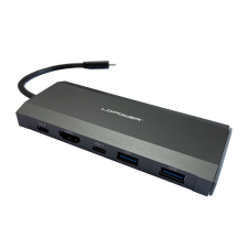 LC-Power LC-HUB-C-MULTI-7-M2 100W Univerzális dokkoló laptop kellék