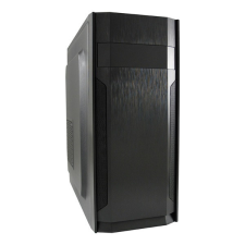 LC-Power Számítógépház - 7036B (fekete, fekete belső, mATX/ATX, 1xUSB3.0, 2xUSB2.0) számítógép ház