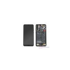 LCD Partner Huawei P20 Pro LCD + érintőképernyő + keret + kis alkatrészek fekete - eredeti mobiltelefon, tablet alkatrész