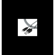 LCD Partner Tactical Gyors kötél aramid töltőkábel USB-A a Lightning MFi-hez 1 m szürke mobiltelefon kellék
