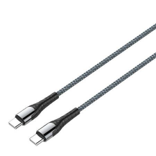 LDNIO LC102-C USB-C - USB-C kábel 60W 2m fekete (5905316142886) (LC102 Type-C to Type) kábel és adapter