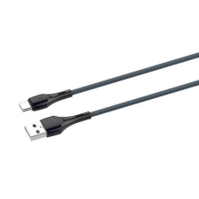 LDNIO LS521 USB-A - USB-C kábel 1m fekete-kék (5905316143593) kábel és adapter