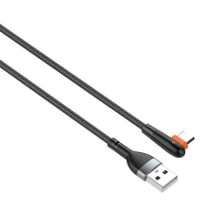 LDNIO LS561 USB-A - USB-C kábel 2.4A 1m fekete (5905316143951) (LS561 type c) kábel és adapter