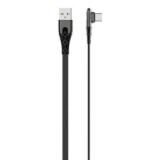 LDNIO LS581 USB-A apa - USB-C apa Adat és töltő kábel - Fekete (1m) kábel és adapter