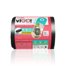 LDPE erős szemeteszsák 85l / 50 db, 59x90 cm tisztító- és takarítószer, higiénia