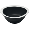 LE COQ Porcelaine LE COQ Persephone Tál, magasság: 75 mm, átmérő: 210 mm, fekete/fehér