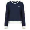 Le Coq Sportif Pulóverek HERITAGE SP Crew SWEAT N°1 W Tengerész EU M
