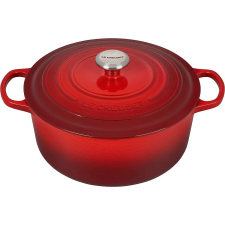 Le Creuset Le Creuset Signature 28cm Öntöttvas főzőedény - Meggypiros edény