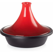 Le Creuset Öntöttvas Tajine Pároló Edény 31cm - Cseresznyevörös edény