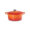 Le Creuset Signature 26cm Öntöttvas főzőedény - Narancssárga