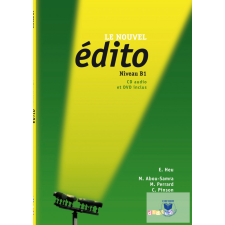 Le Nouvel Edito B1 - Livre Cd Dvd-Rom idegen nyelvű könyv