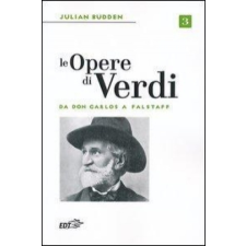  Le opere di Verdi – Julian Budden idegen nyelvű könyv