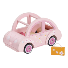 Le Toy Van fa rózsaszín kisautó fajáték