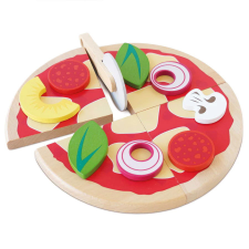 Le Toy Van játék szeletelt pizza konyhakészlet