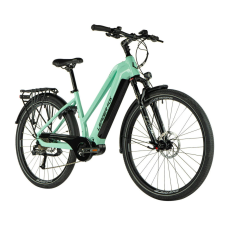 Leader Fox DENVER női elektromos kerékpár 29&quot;/16,5&quot; zöld elektromos kerékpár