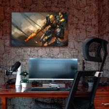 League of Legends | Wukong - Vászonkép grafika, keretezett kép