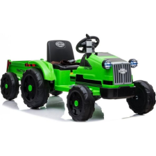 LEAN CARS Akkumulátoros Traktor Pótkocsival CH9959 Zöld (5329) elektromos járgány