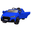 LEAN CARS Audi Q7 lakkozott kék 12V Elektromos kisautó 19525