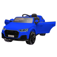 LEAN CARS Audi Q7 lakkozott kék 12V Elektromos kisautó 19525 elektromos járgány