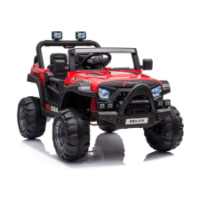 LEAN CARS BBH-016 Jeep Elektromos kisautó piros 7477 elektromos járgány