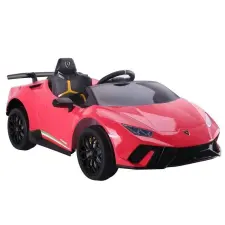 LEAN CARS Elektromos utazás Lamborghini Huracan Red-en elektromos járgány