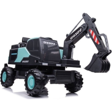 LEAN CARS Excavator Volvo DK-VE888 Elektromos Kisautó 4084 - Kék (4084) elektromos járgány