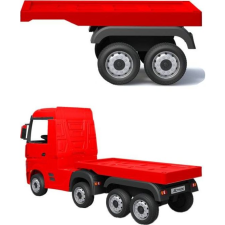 LEAN CARS Hl358 Mercedes Scania Actros Piros Félpótkocsi 7709 (7709) elektromos járgány