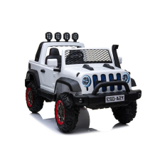 LEAN CARS YSA023 elektromos ráhajtható autó fehér 24V elektromos járgány