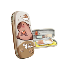 lean Iskolai tolltartó Capybara bézs színnel tolltartó