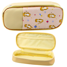 lean Iskolai tolltartó Space Tigers Kit bézs 24cm tolltartó