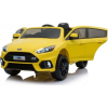 Lean Sport Ford Focus RS 2520 12 V Elektromos Kisautó - 2.4 GHz, Szülői Távirányítóval, Nyitható Ajtóval, EVA Kerekekkel, Sárga (Lean-2520)