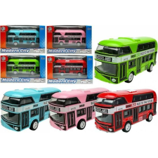 Lean Sport Kétemeletes Busz 4 Színben 5060 (5060) autópálya és játékautó