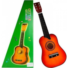 Lean Sport Klasszikus Gitár Fából, Kockával, Piros 60 cm (2247) kreatív és készségfejlesztő