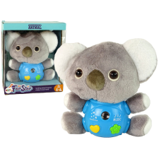Lean Toys A Koala projektor interaktív játékszürke hangzású plüssfigura