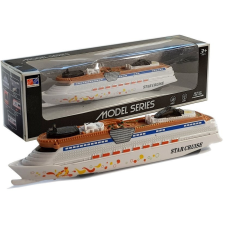 Lean Toys Akkumulátoros hajó fényekkel és hangokkal autópálya és játékautó