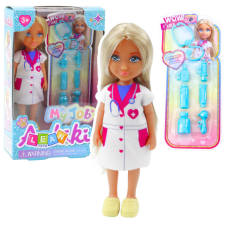 Lean Toys Ankiki Doctor mini babakészlet kezelési kiegészítőkkel baba