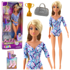 Lean Toys Anlily balerinababa mozgatható végtagokkal baba