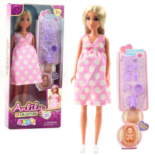 Lean Toys Anlily terhes baba pöttyös ruha kiegészítők baba baba