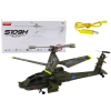 Lean Toys Apache katonai helikopter távirányítós Syma S109H Khaki