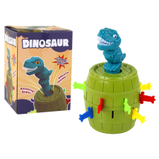 Lean Toys Arcade Game Dinosaur In Barrel Pop-up Dinosaur oktatójáték
